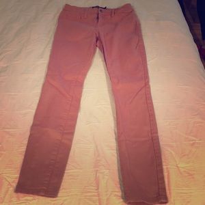 Pink jeans